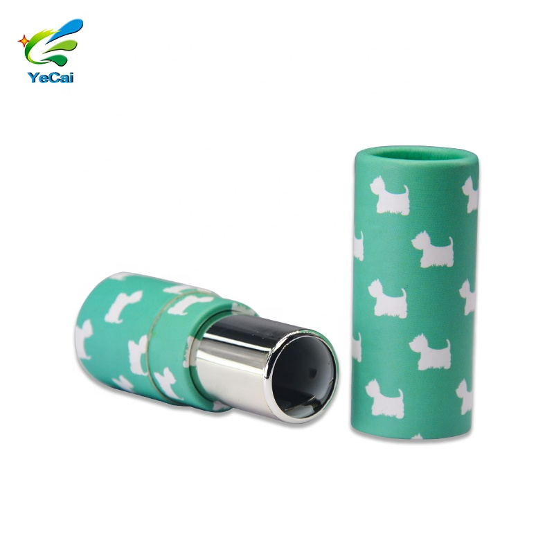 wholesale mini empty lip balm paper tubes kids chapstick natural cardboard tube container
