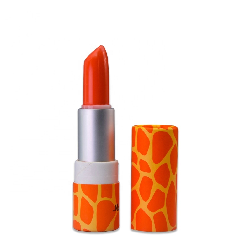 private label make up packing biodegradable cardboard lipstick tube for women girls