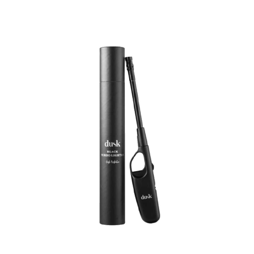 matt black slim cylindrical cardboard tube for turbo lighter 5ml 10ml perfume packaging box