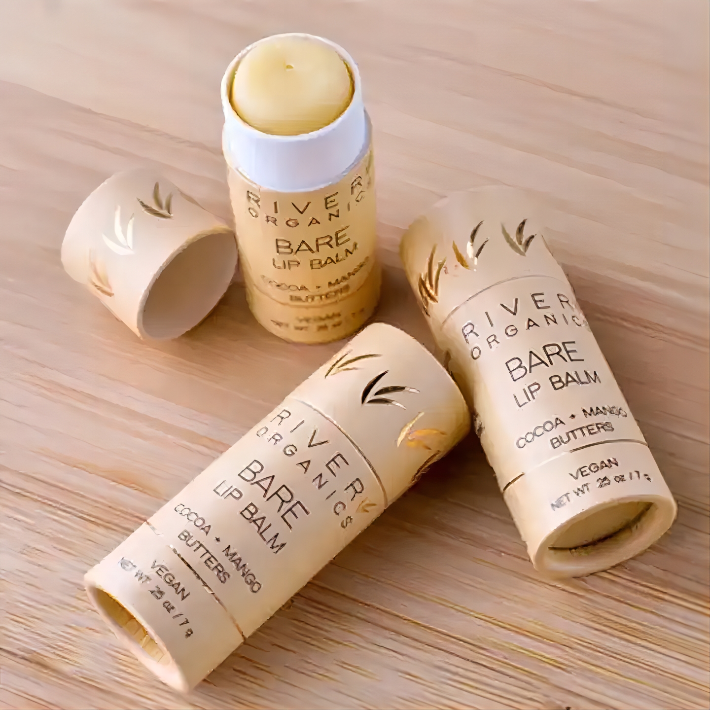 Biodegradable Kraft Push Up Deodorant Lip Balm Paper Tube Skincare Stick Product Packaging Container