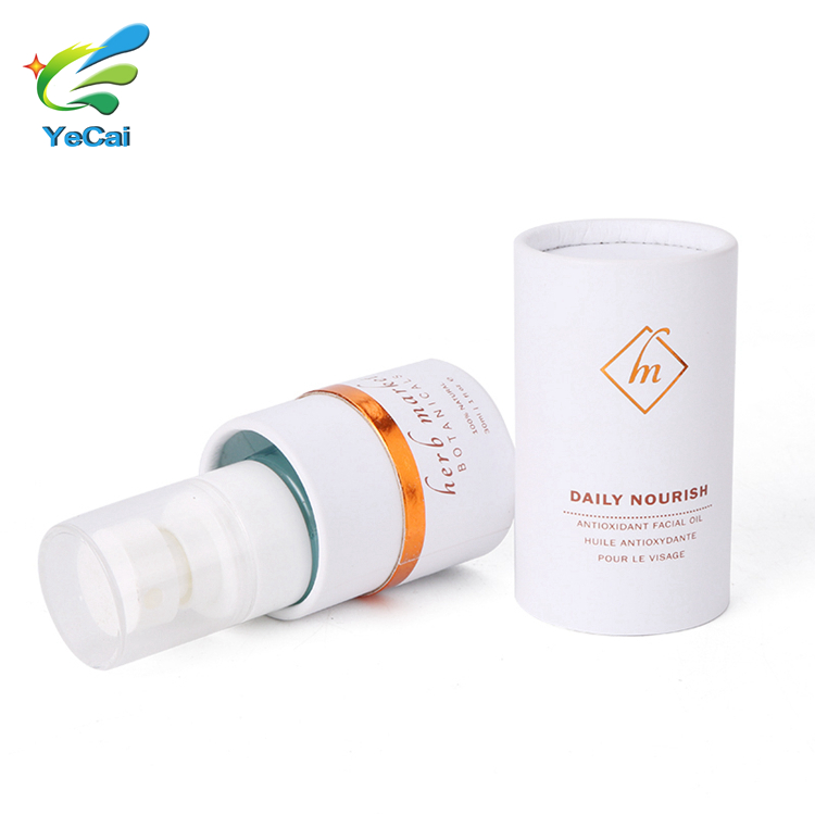 High Quality Eco Friendly Material Cylinder Kraft Paper Cardboard Round Tube Packaging with Foam Insert