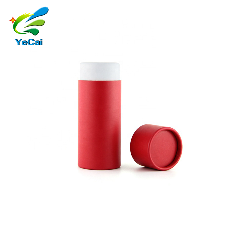 Tea Container Coffee Paper Packaging Eco-friendly Any Color Printed Cardboard Tube