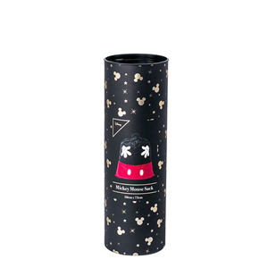 High quality black kraft paper wine bottle canister packaging tube