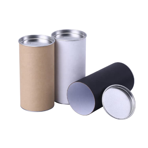 composite paper tube tea leaf canister food grade paper lining box for coffee beans